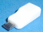 Extra image of USB Type C Female to microUSB Male, solid adaptor